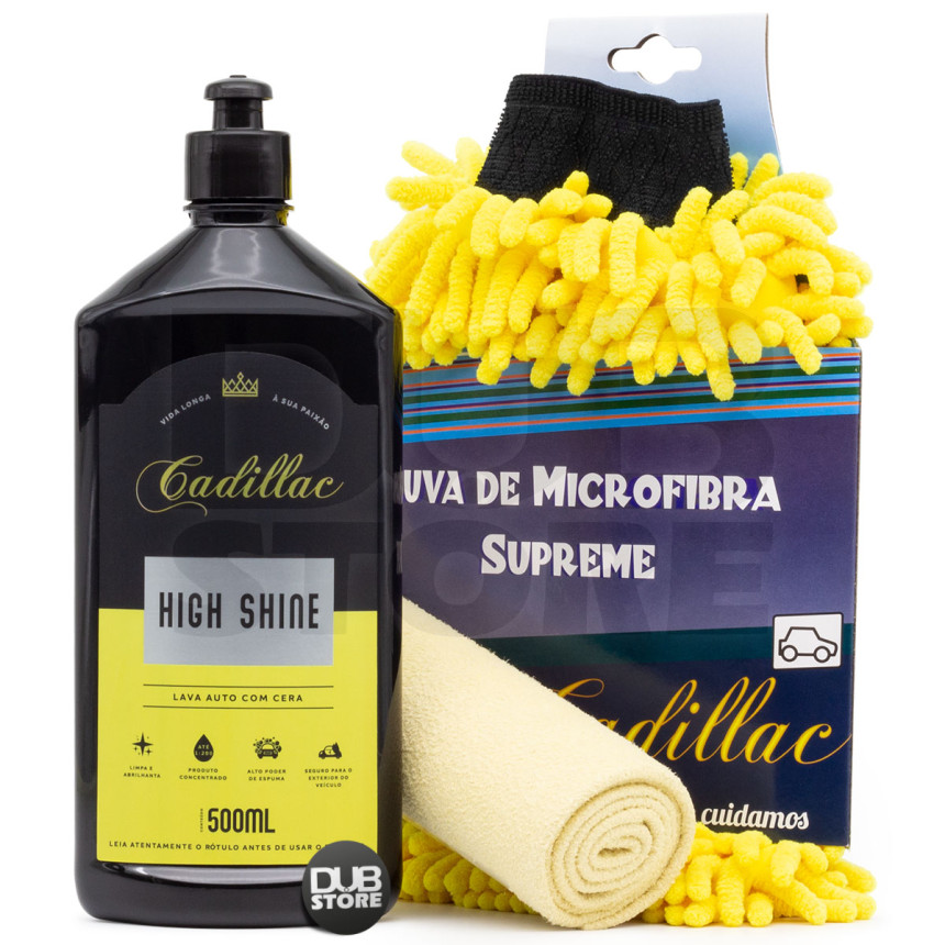 Kit de limpeza High Shine Cadillac (500ml)