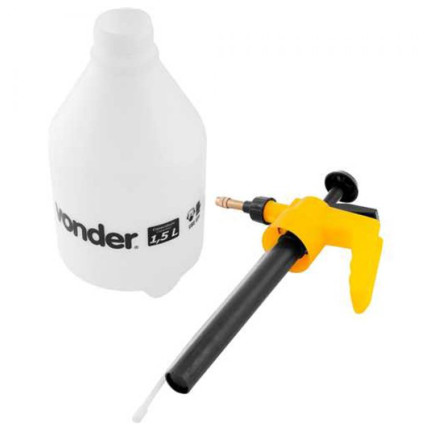 Pulverizador de compressão prévia com jato regulável Vonder (1,5 litro)