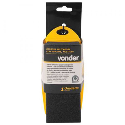 Espuma aplicadora de pneu pretinho Vonder