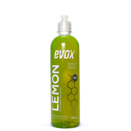 Kit pulverizador manual e shampoo desengraxante Lemon Evox (Snow Foam)