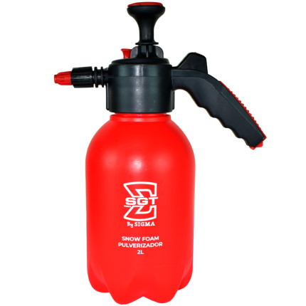 Kit pulverizador manual e shampoo desengraxante Lemon Evox (Snow Foam)