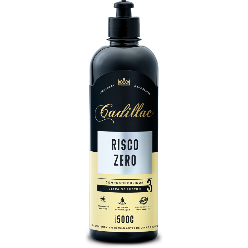 Polidor de lustro Risco Zero Cadillac (500g)