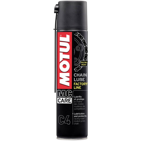 Lubrificante para corrente de motocicletas MC CARE C4 Chain Lube Factory Line Motul (Aerossol)