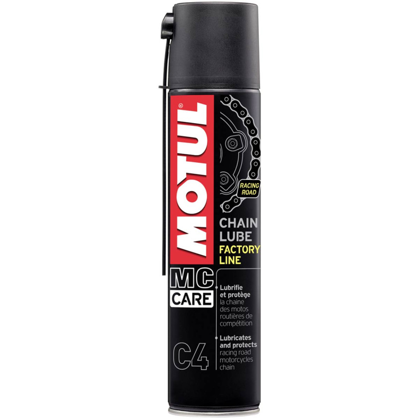 Lubrificante para corrente de motocicletas MC CARE C4 Chain Lube Factory Line Motul (Aerossol)