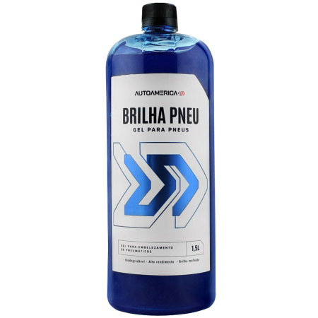Pneu pretinho Brilha Pneu Autoamerica (1,5litro)