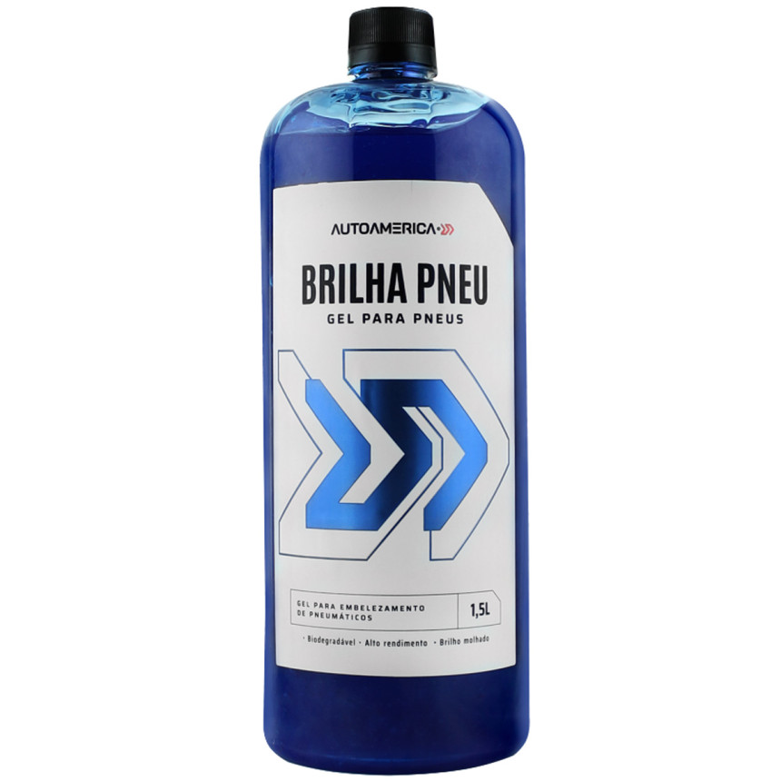 Pneu pretinho Brilha Pneu Autoamerica (1,5litro)