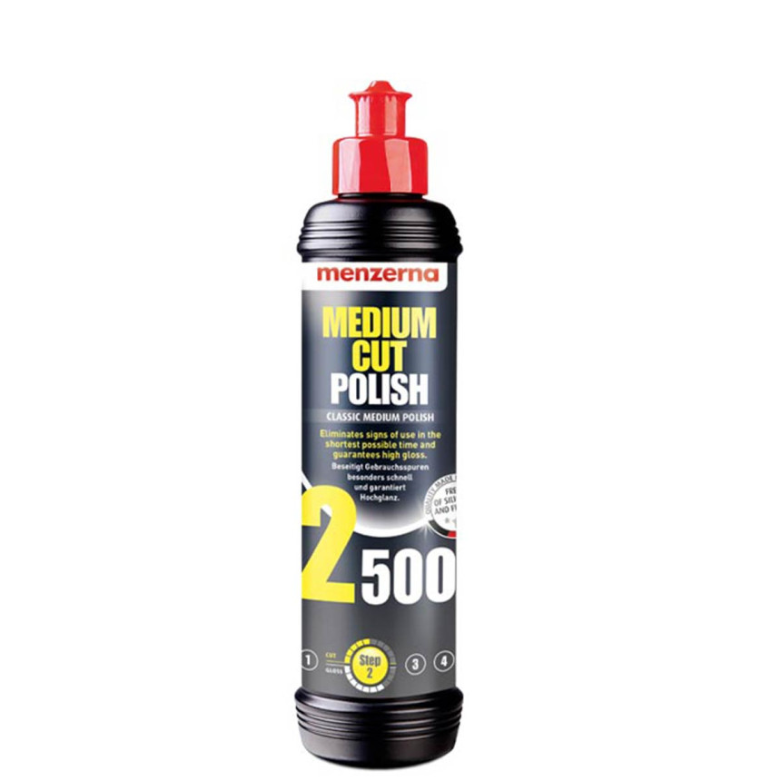 Polidor de corte médio Medium Cut Polish 2500 Menzerna (250ml)