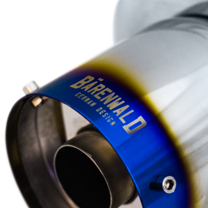 Abafador Esportivo em Inox Bärenwald Munich com ponteira “Burned Tip”