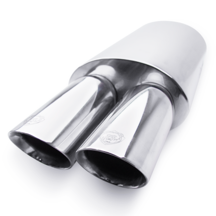 Abafador Esportivo em Inox Bärenwald Wolfsburg com ponteira dupla