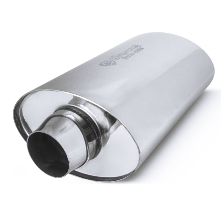 Abafador Esportivo Intermediário Oval em Inox Bärenwald Hannover