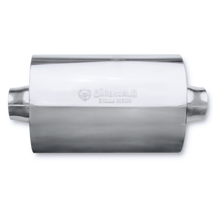 Abafador Esportivo Intermediário Oval em Inox Bärenwald Hannover