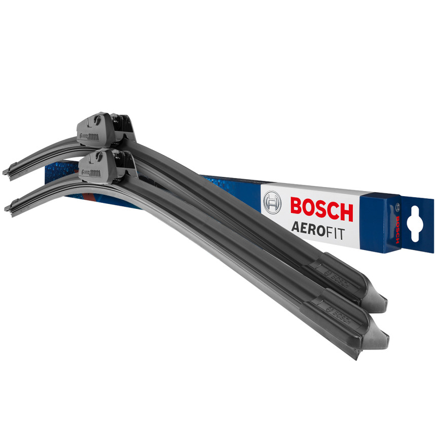 Par palhetas limpadoras de para-brisa Nissan Versa 2021+ Aerofit Bosch (26" / 14")