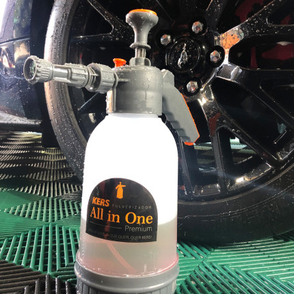 Pulverizador de compressão manual gerador de espuma Kers All in One Premium (2 litros)