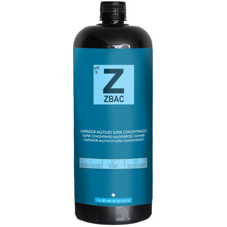Limpador bactericida concentrado ZBAC Easytech Shield pH5 (1,5 litro)