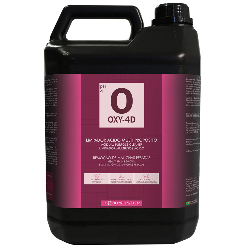 Tira manchas concentrado OXY-4D Easytech Shield pH4 (5 litros)