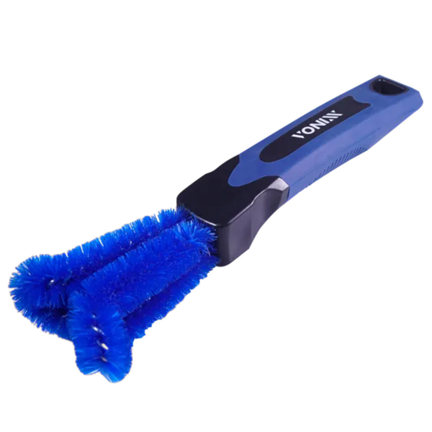 Escova para limpeza de raios e aros de moto e cintos de segurança Vonixx