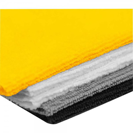 Kit toalhas de microfibra 200GSM Vonder (30X40cm) (5 unidades)