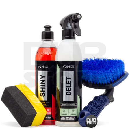 Kit pneu pretinho Shiny Vonixx (4 unidades)