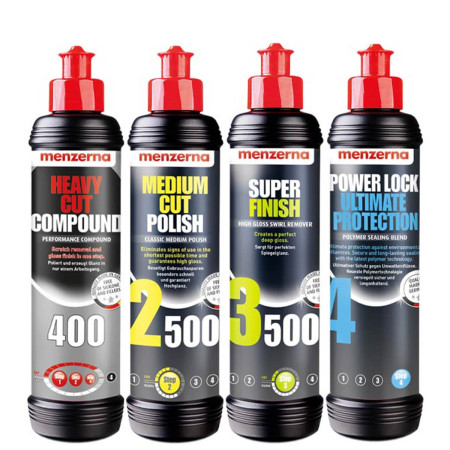 Kit polidores Corte e Acabamento com Selante Menzerna (4 unidades)