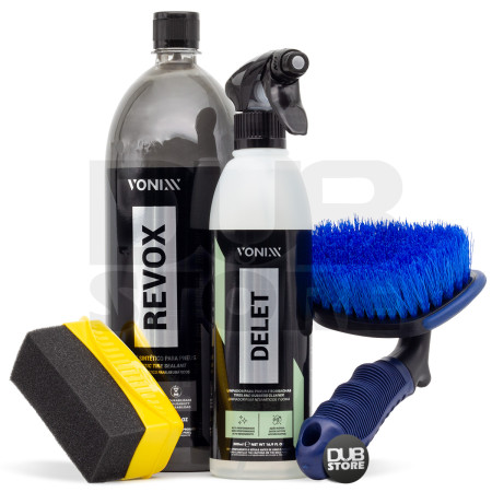 Kit pneu pretinho Revox Vonixx (4 unidades)