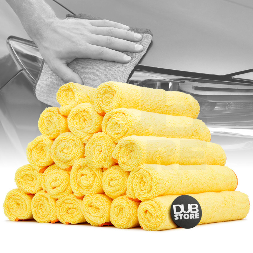 Kit flanela de Microfibra Autoamerica Premium (40x60cm) (20 unidades)