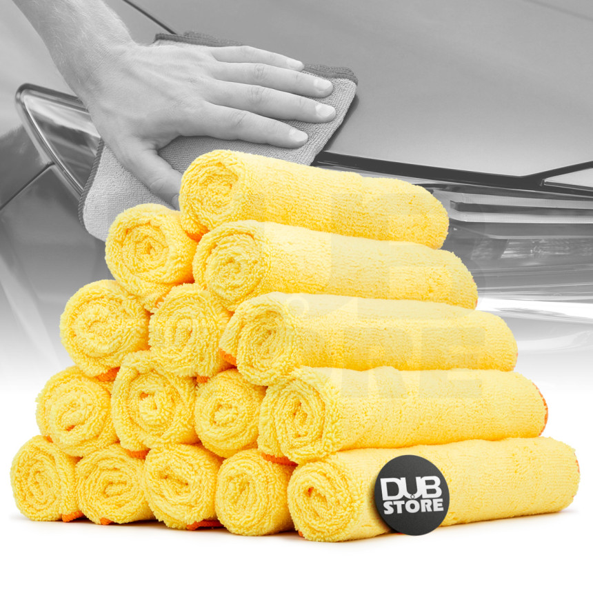 Kit flanela de Microfibra Autoamerica Premium (40x60cm) (15 unidades)