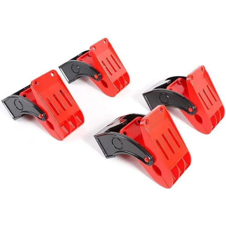 Jogo com 4 grampos para tapetes automotivos Sigma Tools