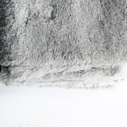 Toalha de microfibra Dub Towel 500GSM (40x40cm | cinza)