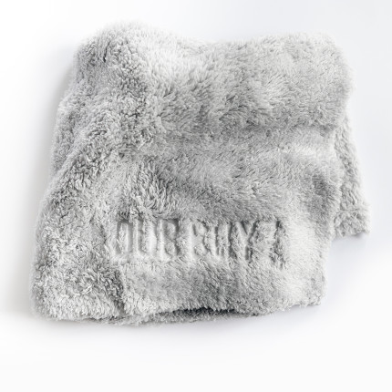 Toalha de microfibra Dub Towel 500GSM (40x40cm | cinza)