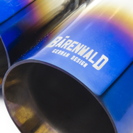 Ponteira Dupla Escapamento em Inox Bärenwald Dorfen “Burned Tip”