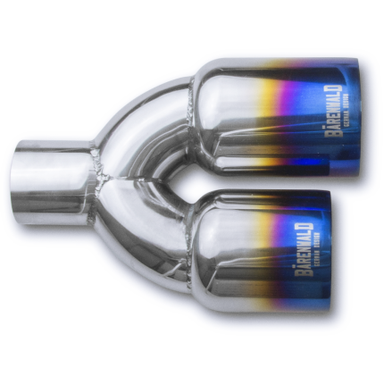 Ponteira Dupla Escapamento em Inox Bärenwald Dorfen “Burned Tip”