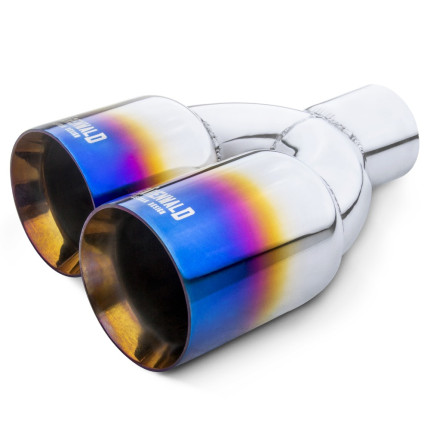 Ponteira Dupla Escapamento em Inox Bärenwald Dorfen “Burned Tip”