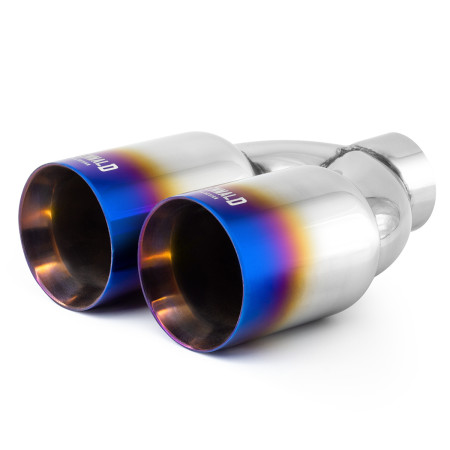 Ponteira Dupla Escapamento em Inox Bärenwald Dorfen “Burned Tip”