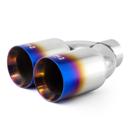 Ponteira Dupla Escapamento em Inox Bärenwald Dorfen “Burned Tip”