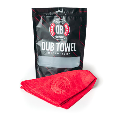 Toalha de microfibra Dub Towel 400GSM (40x60cm | vermelha)