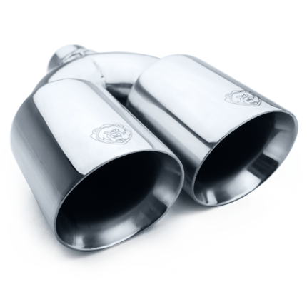 Ponteira Dupla Escapamento em Inox Bärenwald Mitte 3,5"