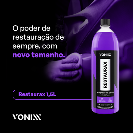 Restaurador de plásticos Restaurax Vonixx (1,5 litro)