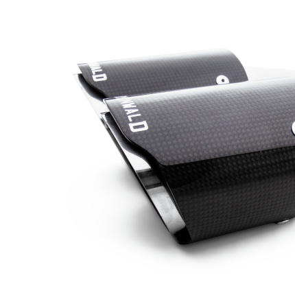 Ponteira Dupla Escapamento em Inox e Fibra de Carbono Bärenwald Lübeck