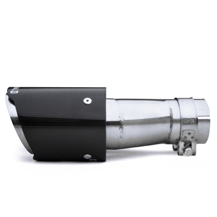 Ponteira Dupla Escapamento em Inox e Fibra de Carbono Bärenwald Lübeck