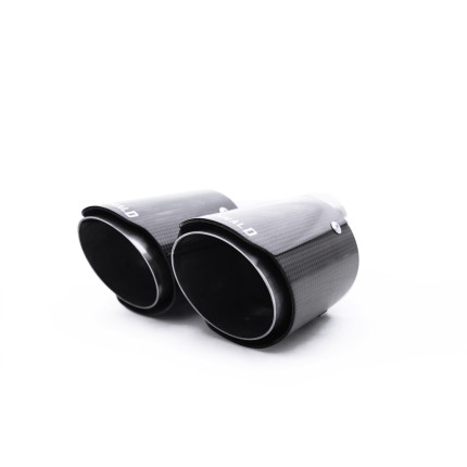 Ponteira Dupla Escapamento em Inox e Fibra de Carbono Bärenwald Lübeck