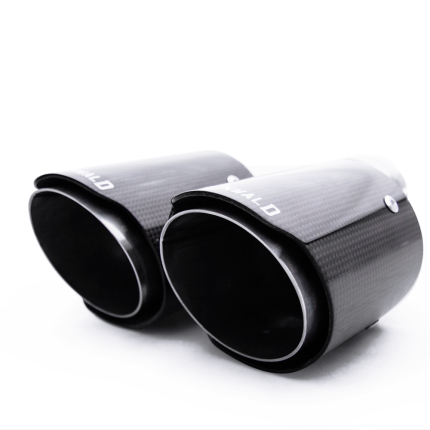 Ponteira Dupla Escapamento em Inox e Fibra de Carbono Bärenwald Lübeck