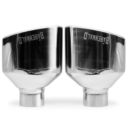 Kit de Ponteira Escapamento em Inox Bärenwald Hasel (modelo oval)