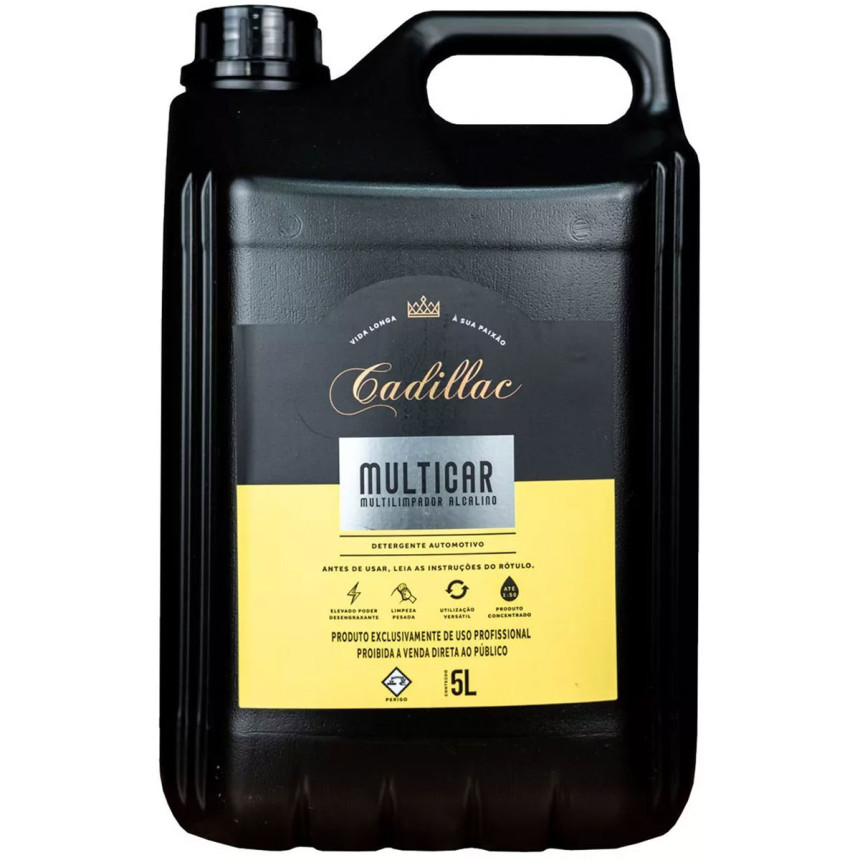 Multilimpador alcalino Multicar Cadillac (5 litros)