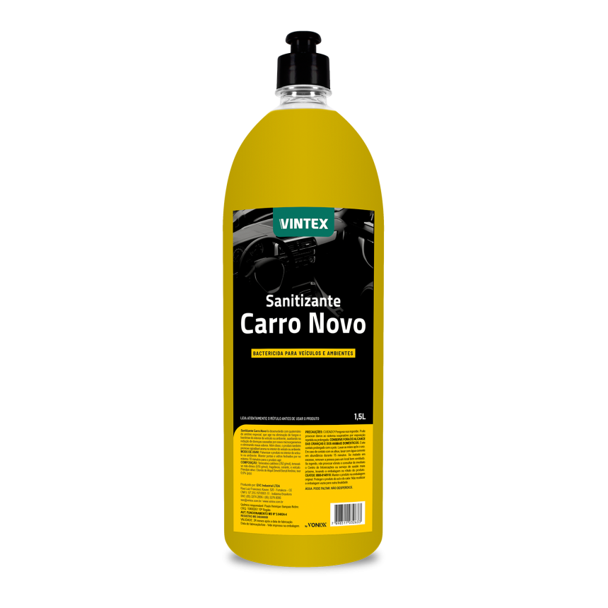 Sanitizante Bactericida Carro Novo Vintex (1,5 litro)
