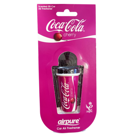 Aromatizante Coca-Cola Cherry Copo 3D Airpure