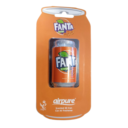 Aromatizante Fanta Laranja Lata 3D Airpure
