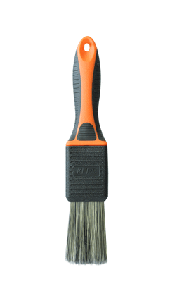 Pincel para detalhamento automotivo ajustável cerdas médias Kers