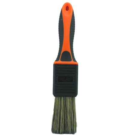 Pincel para detalhamento automotivo ajustável cerdas médias Kers