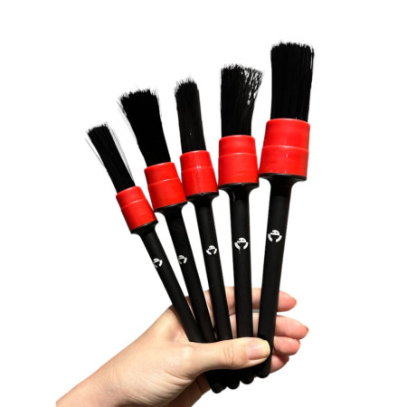 Kit de pincéis para detalhamento automotivo Auto Crazy - 5 unidades