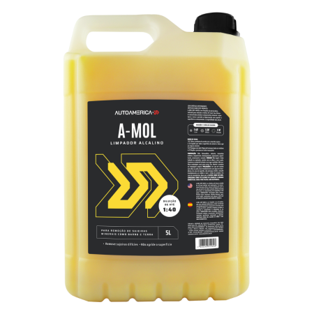 Shampoo alcalino A-MOL concentrado Autoamerica (5 litros)